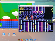 Xfce Super M&aacute;rio e Sonic no Linux